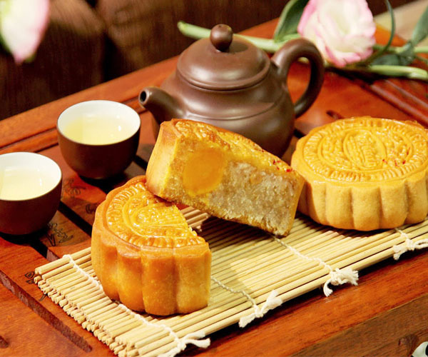 What delicious and healthy tea to eat and drink mooncakes?