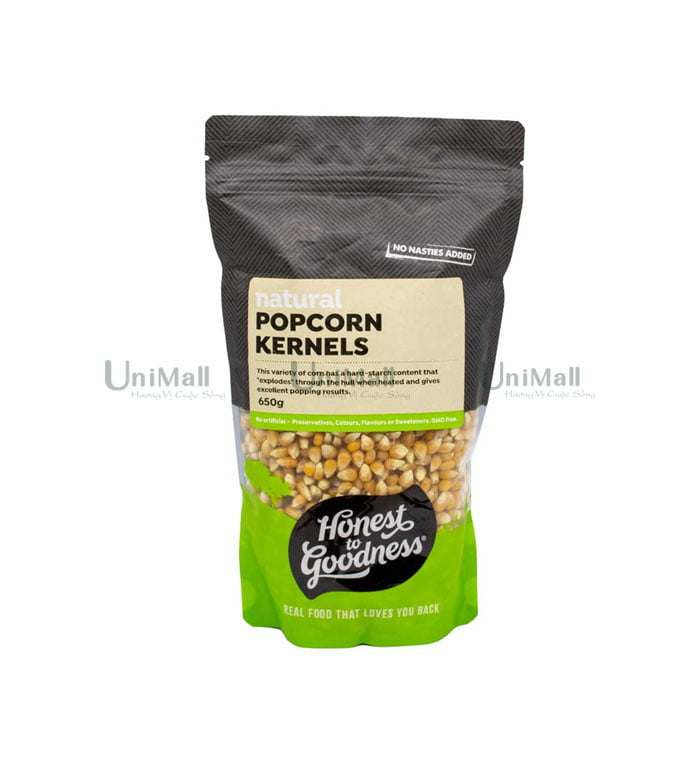 Bắp Hữu Cơ Làm Popcorn Kernels Honest to Goodness