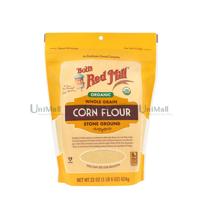 Organic Whole Grain Corn Flour BOB'S RED MILL