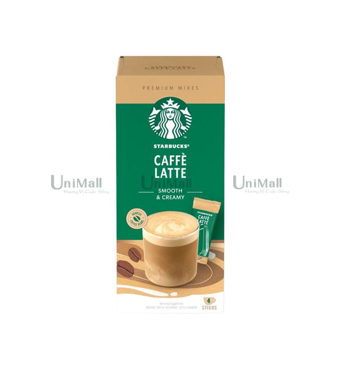 Cà phê hòa tan Latte Starbucks