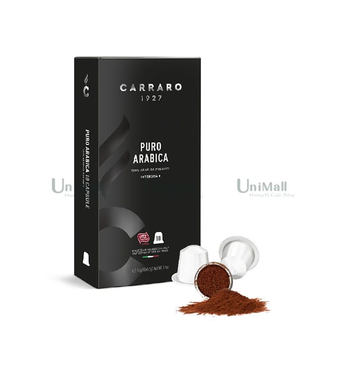 Cà phê Puro Arabica Nespresso Carraro