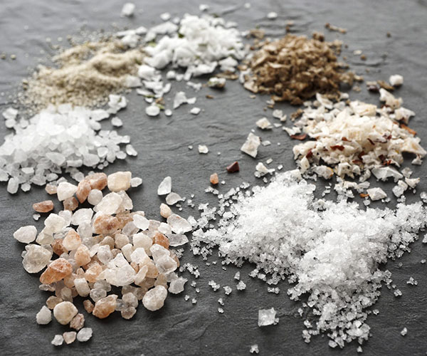 Các loại muối thường dùng khi chế biến món ăn