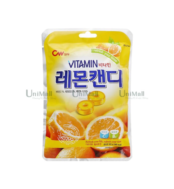 Kẹo chanh vitamin CW