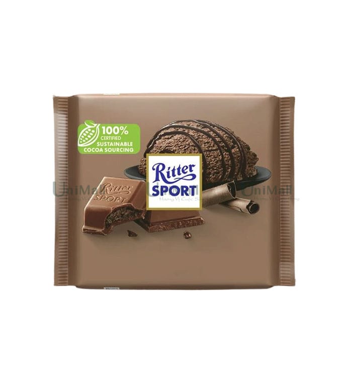 Ritter Sport Chocolate Sữa Nhân Cacao