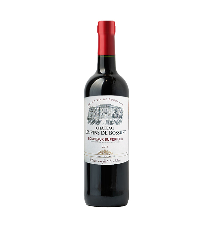 Rượu vang Chateau Les Pins De Bossuet Bordeaux Superieur 2017 13%