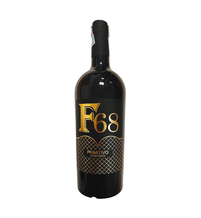 Rượu vang F68 Primitivo Limited Edition 15%