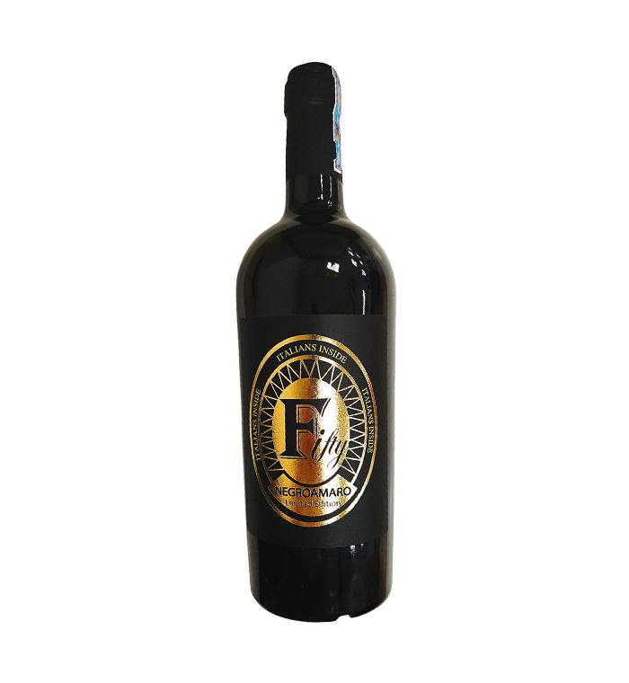 Rượu vang Fifty Negroamaro Limited Edition 16%