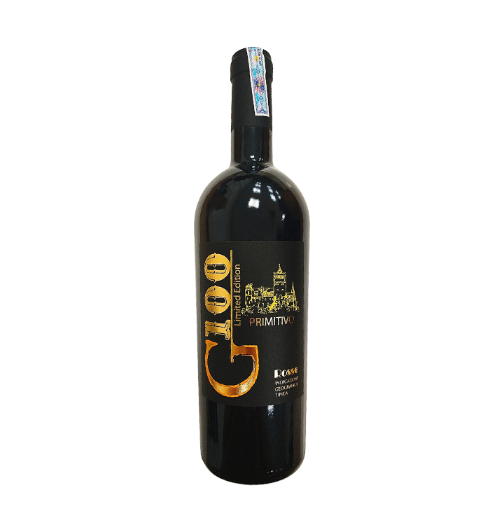 Rượu vang G100 Primitivo Limited Edition 18%