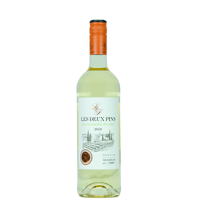 Rượu vang Les Deux Pins Sauvignon Blanc 11%