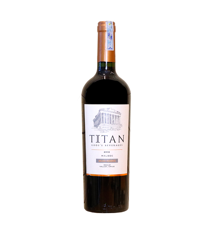 Rượu vang Titan Grand Reserve Malbec 2016 13,5%