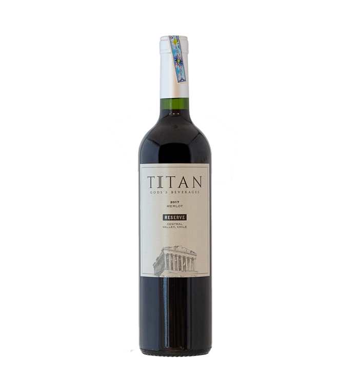 Rượu vang Titan Reserve Merlot 2017 13,5%