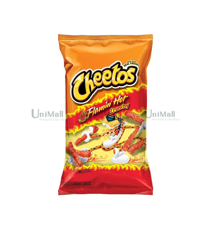 CHEETOS Puffs FLAMIN HOT Cheese Flavored Snacks