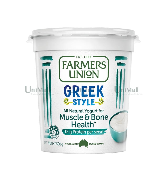 Sữa chua Hy Lạp ít béo FARMERS UNION