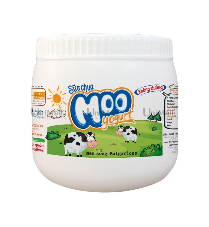 Sữa chua không đường MOO Yogurt