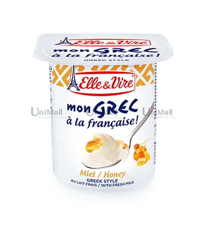 Sữa chua mật ong kiểu Hy Lạp ELLE & VIRE