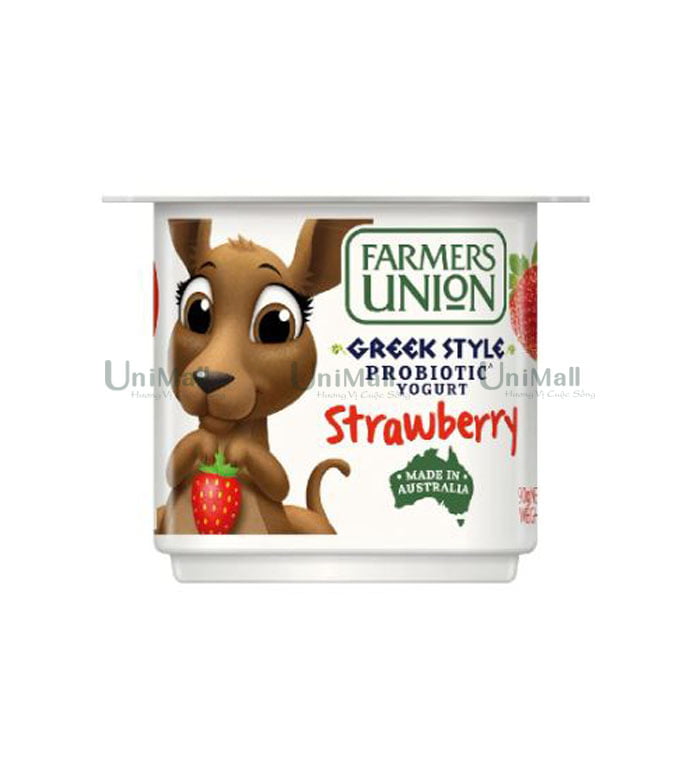 Farmers Union Greek Style Yogurt Strawberry