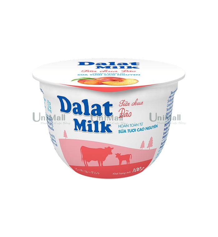 Sữa chua vị đào Dalatmilk
