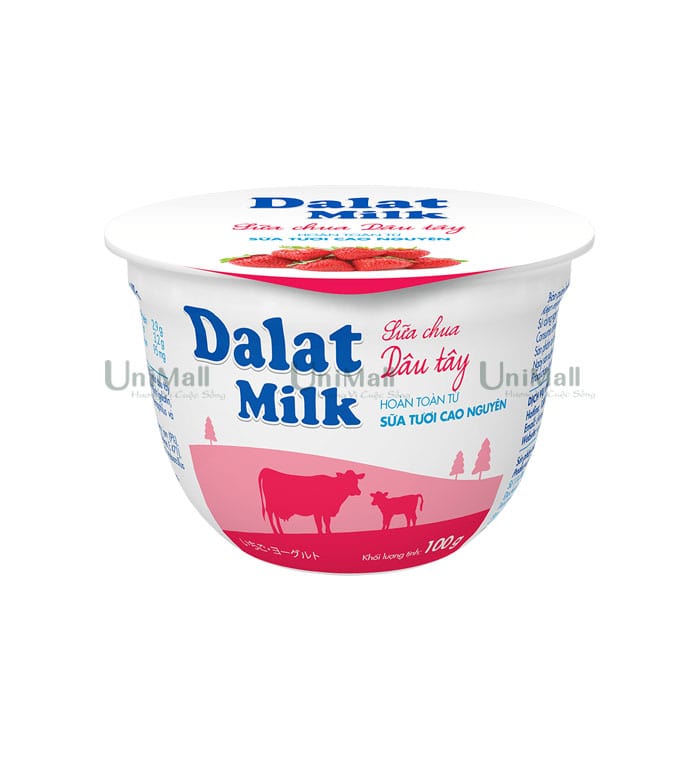 Sữa chua vị dâu Dalatmilk