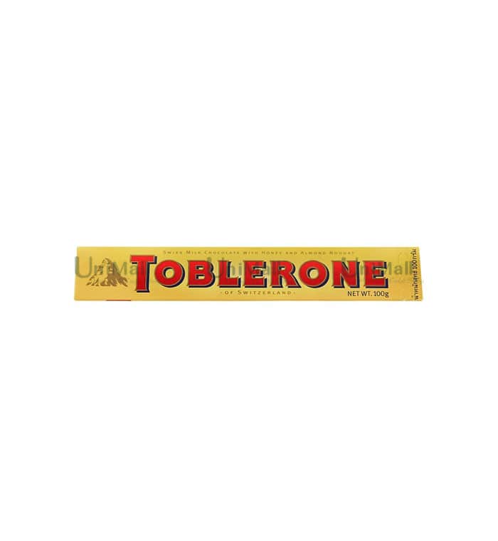Toblerone Sô cô la sữa Thụy Sĩ với mật ong và hạnh nhân