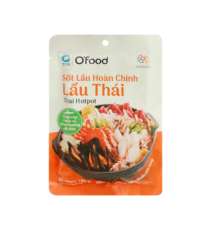 Xốt gia vị hoàn chỉnh lẩu Thái O’Food