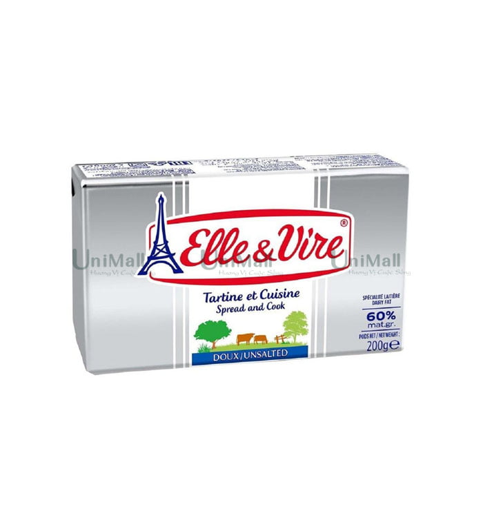 ELLE & VIRE Unsalted Butter