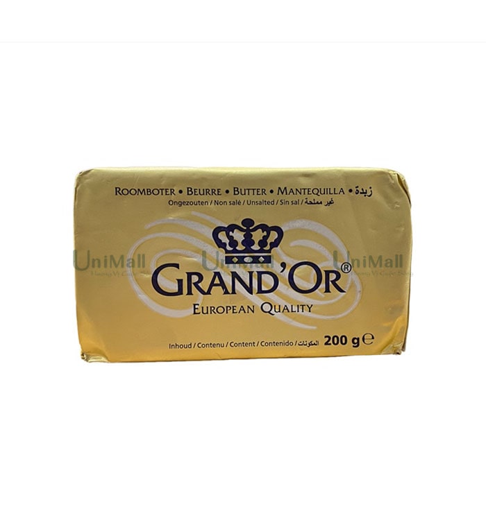 GRAND'OR Unsalted butter