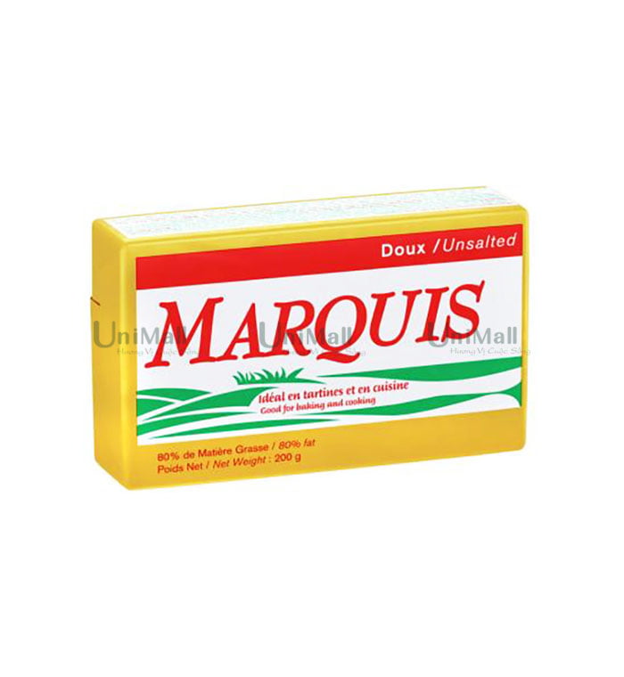 ELLE & VIRE MARQUIS Unsalted Butter 80% Fat
