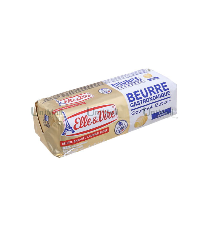 ELLE & VIRE Unsalted Gourmet Butter Roll Pasteurized 82% fat