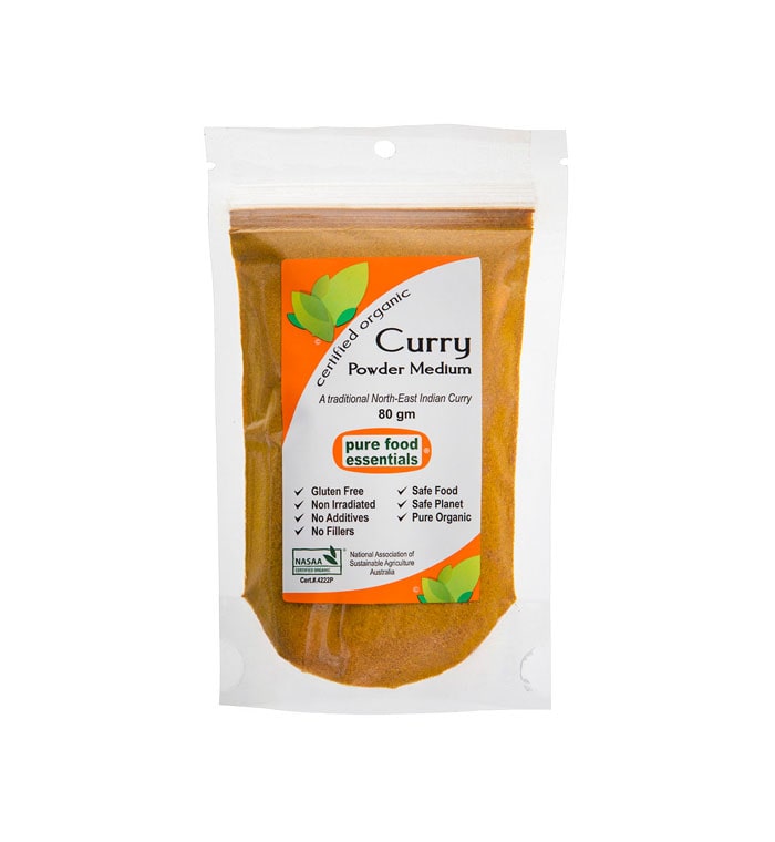 Pure Food Essentials Curry Medium Spicy Powder