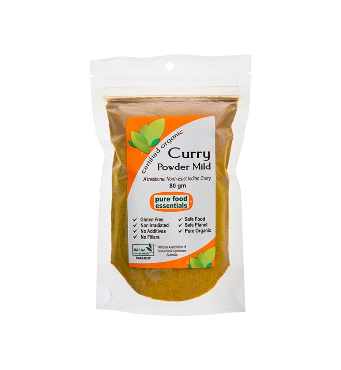 Pure Food Essentials Organic Curry Powder Mild