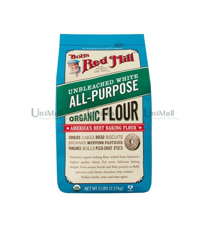 BOB'S RED MILL Organic Unbleached White All-purpose Flour
