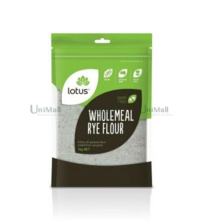 LOTUS Organic Wholemeal Rye Flour