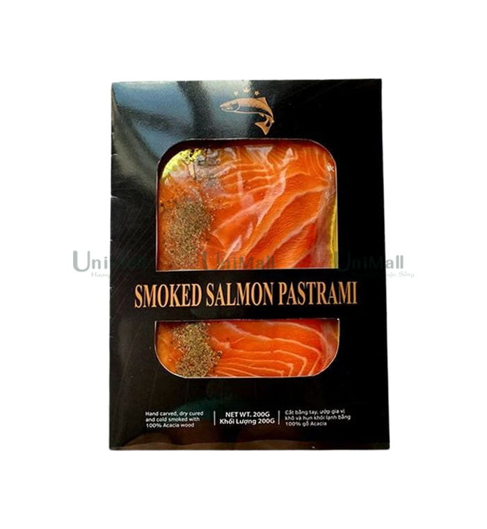 Caspiar smoked salmon pastrami