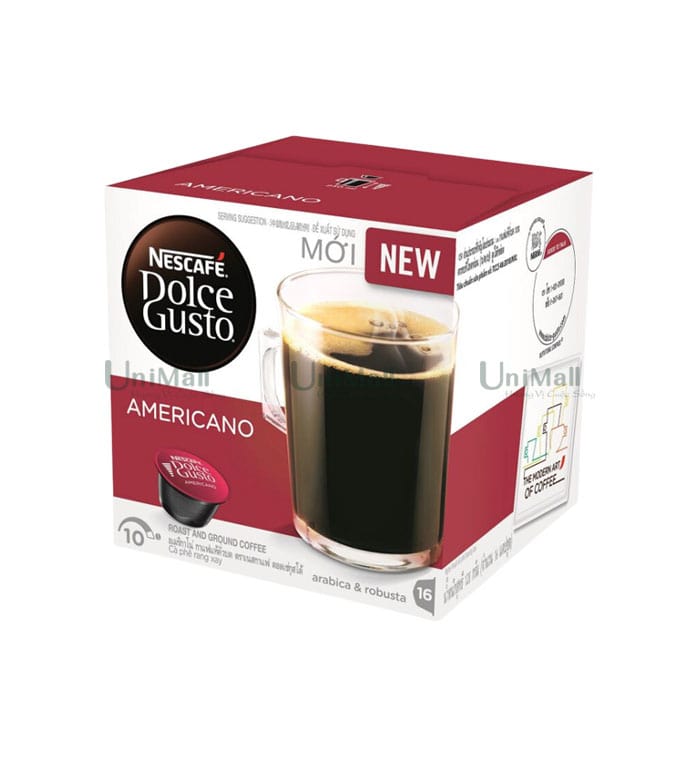 Cà phê đen rang xay Nescafe Dolce Gusto - Americano