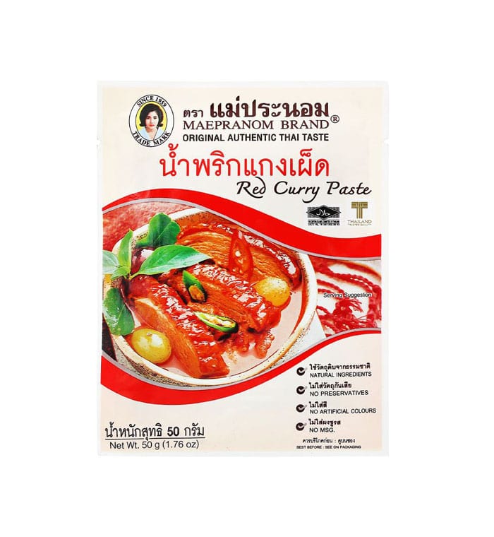 MaePranom Red Curry Paste