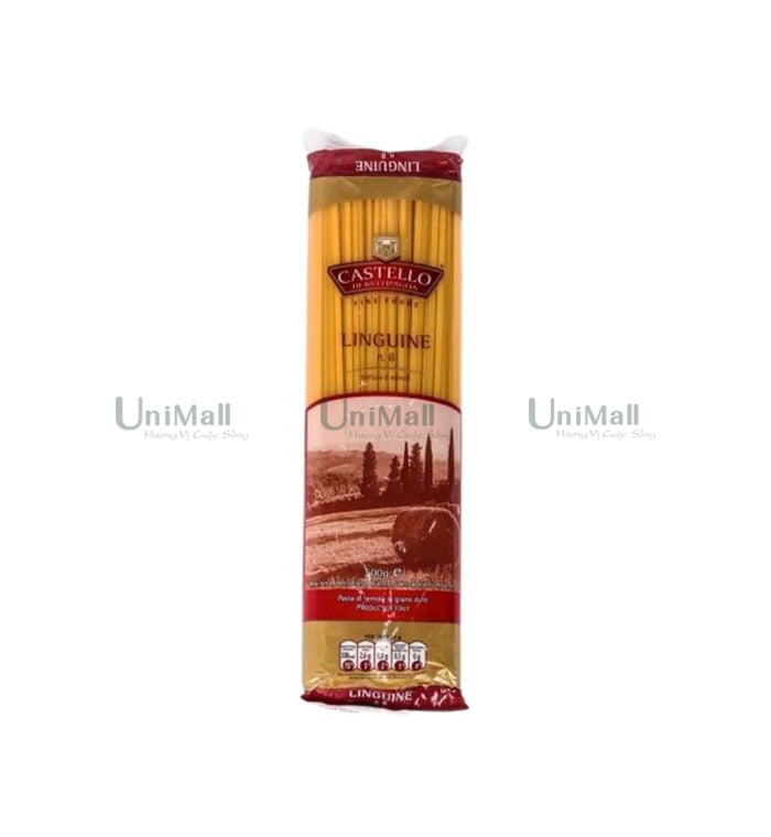 Mì sợi dẹt Linguine số 8 Castello