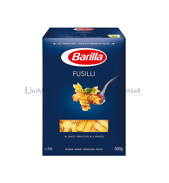 Nui xoắn Fusilli Barilla