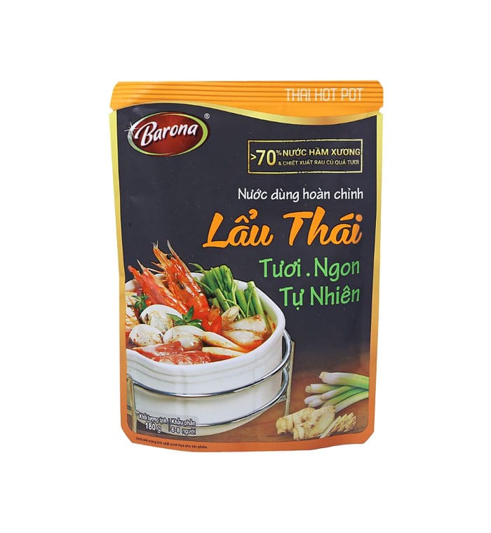 Complete broth for Thai hotpot