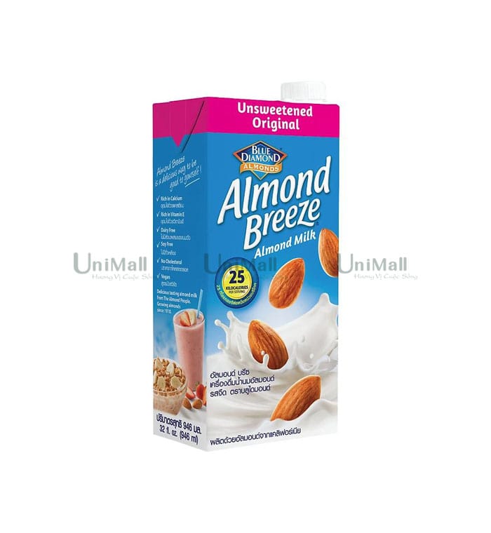 Blue Diamond Unsweetened Original Almond Milk