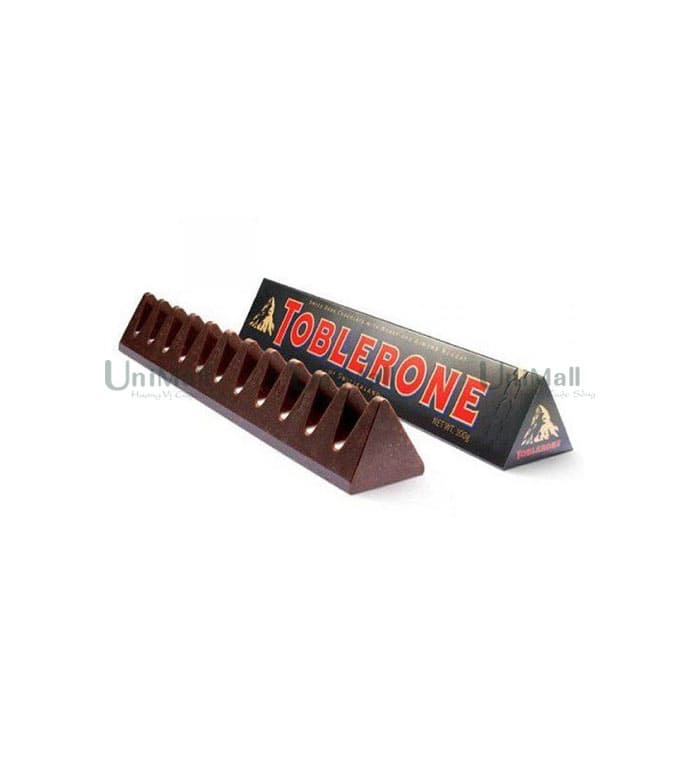 Toblerone Sô cô la đen Thụy Sĩ với mật ong và hạnh nhân