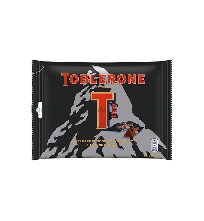 Toblerone Sô cô la đen Thụy Sĩ với mật ong và hạnh nhân